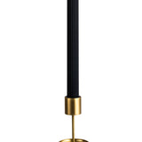 Topsy Turvy Brass Candle Holder
