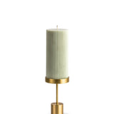 Topsy Turvy Brass Candle Holder