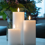 LED Pillar Candle with timer
