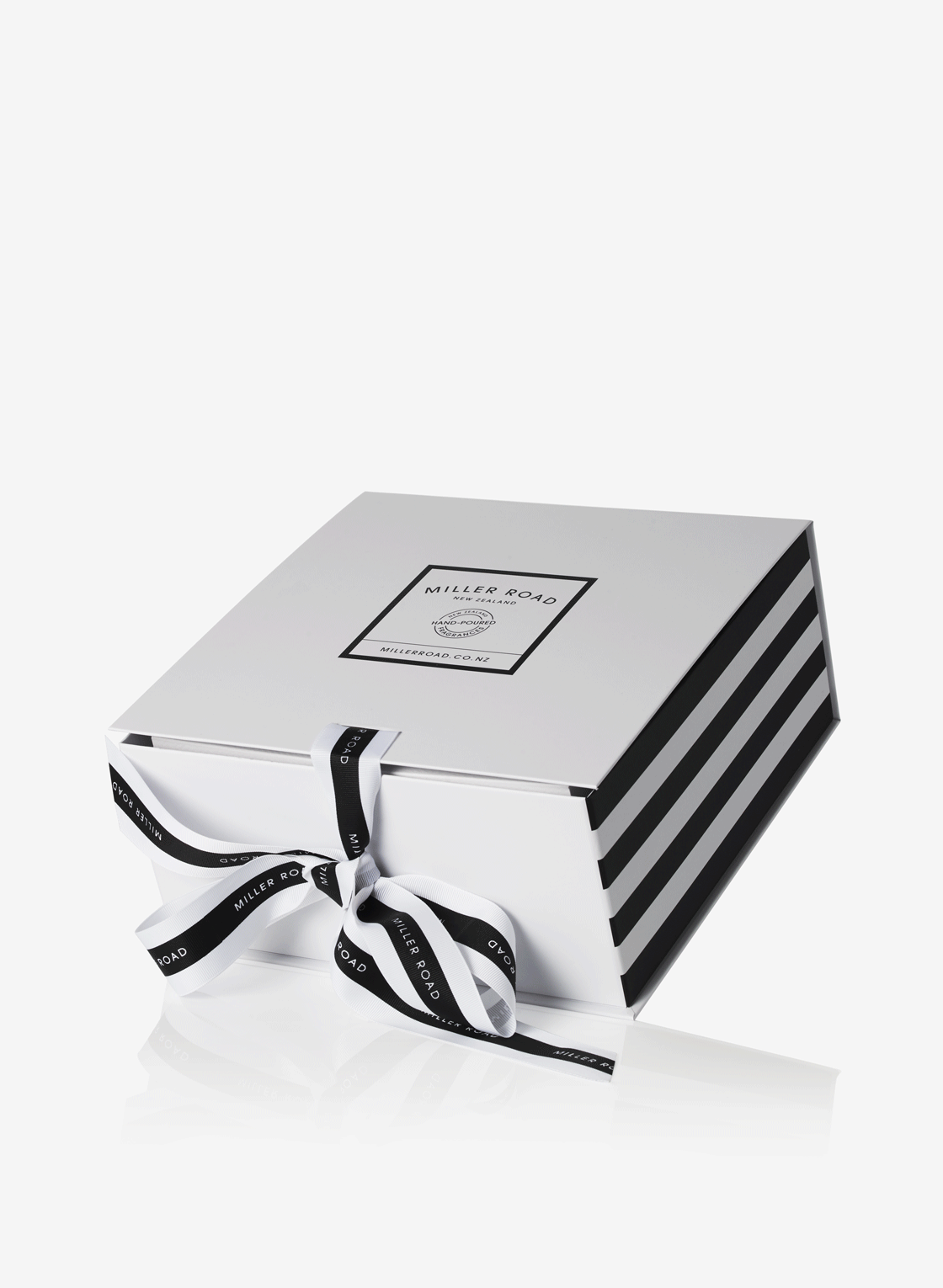 Empty flat Luxury Gift Box Miller Road Fragrances