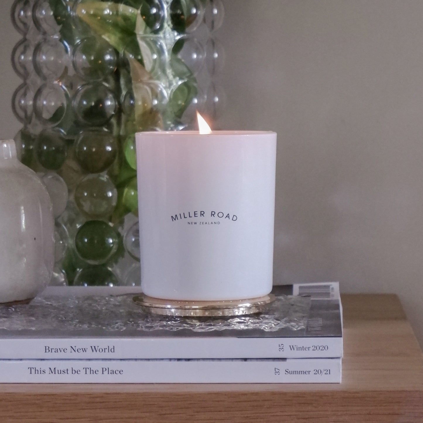 White Luxury Candle