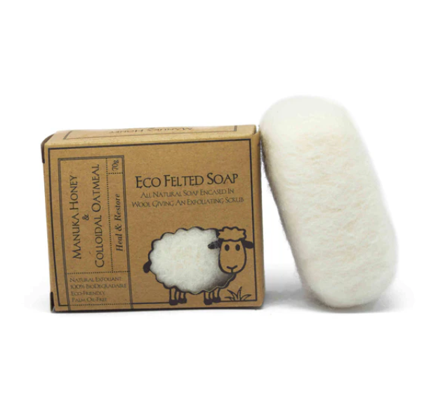 Eco Felted Soap